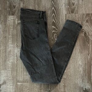 Flying Monkey Gray Faded Mid Rise Skinny Denim Size 30
